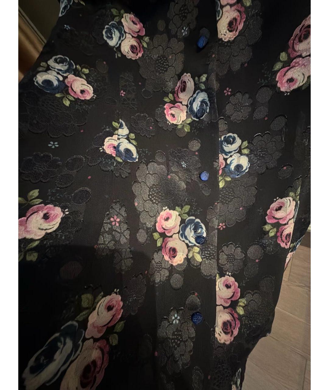 ULYANA SERGEENKO Мульти шелковое коктейльное платье, фото 4