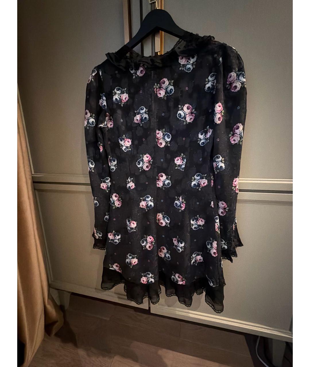 ULYANA SERGEENKO Мульти шелковое коктейльное платье, фото 2