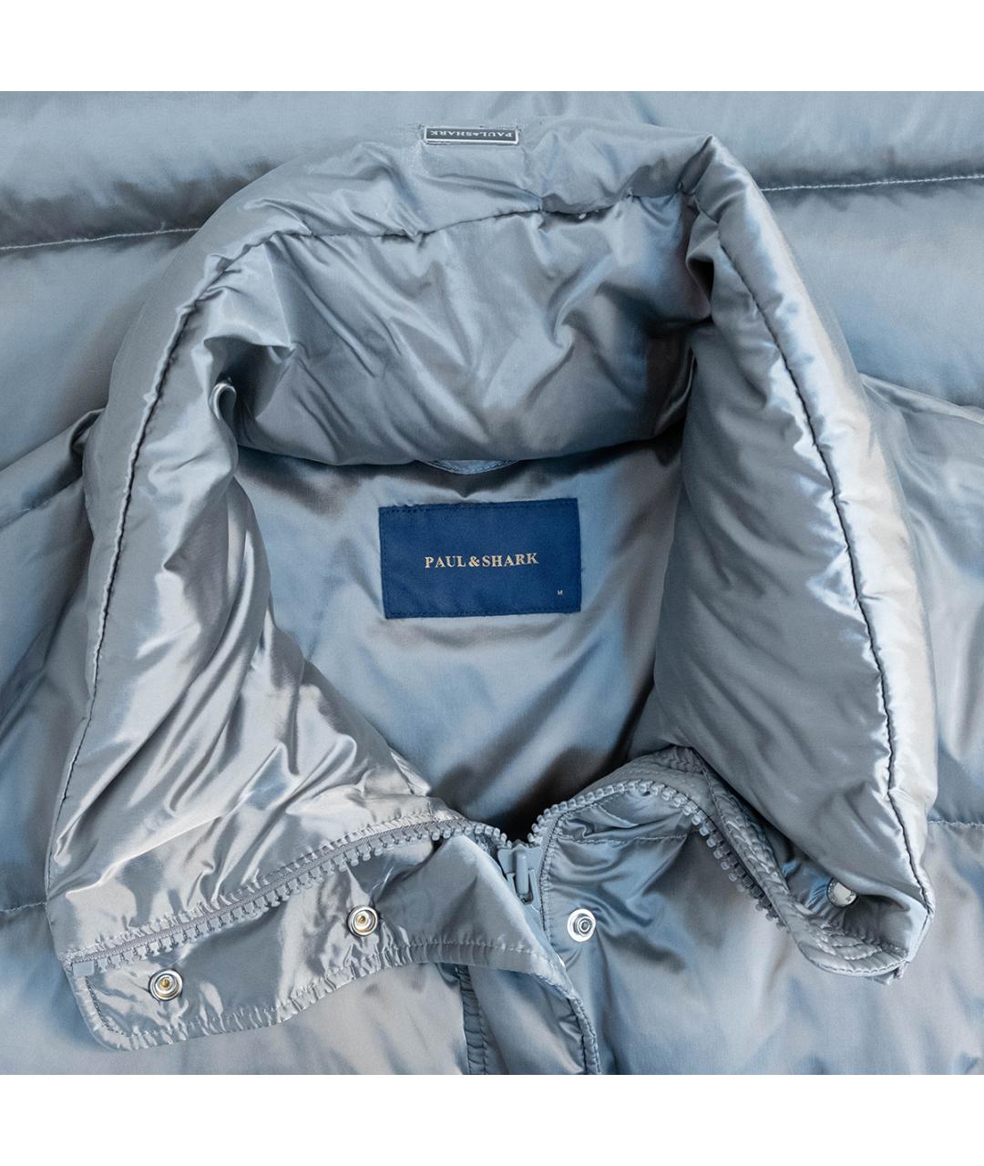 PAUL & SHARK Серый полиамидовый пуховик, фото 3