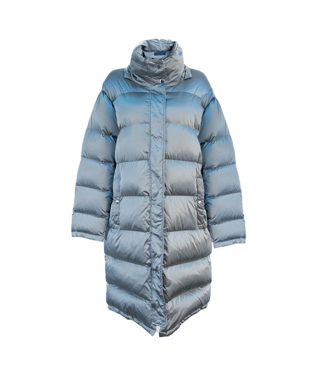 PAUL & SHARK Серый полиамидовый пуховик, фото 6