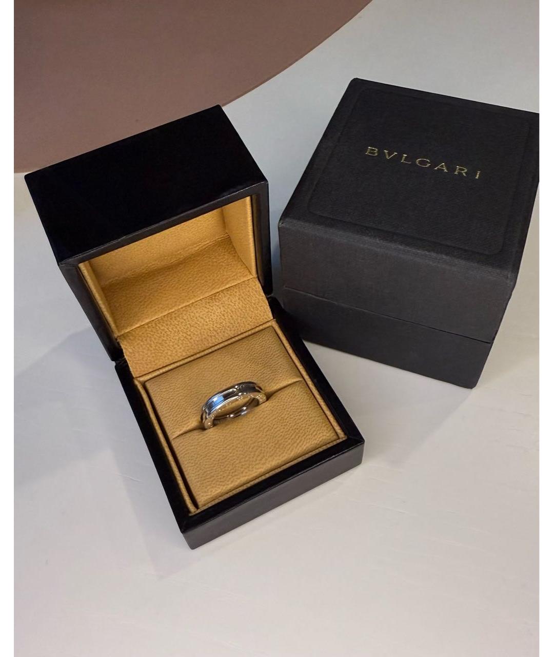 BVLGARI Серебряное кольцо из белого золота, фото 7
