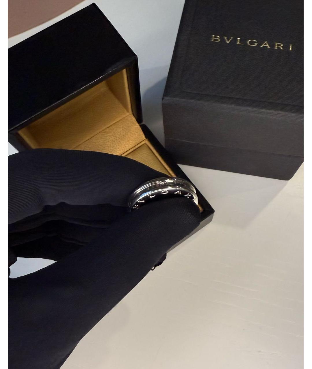 BVLGARI Серебряное кольцо из белого золота, фото 2