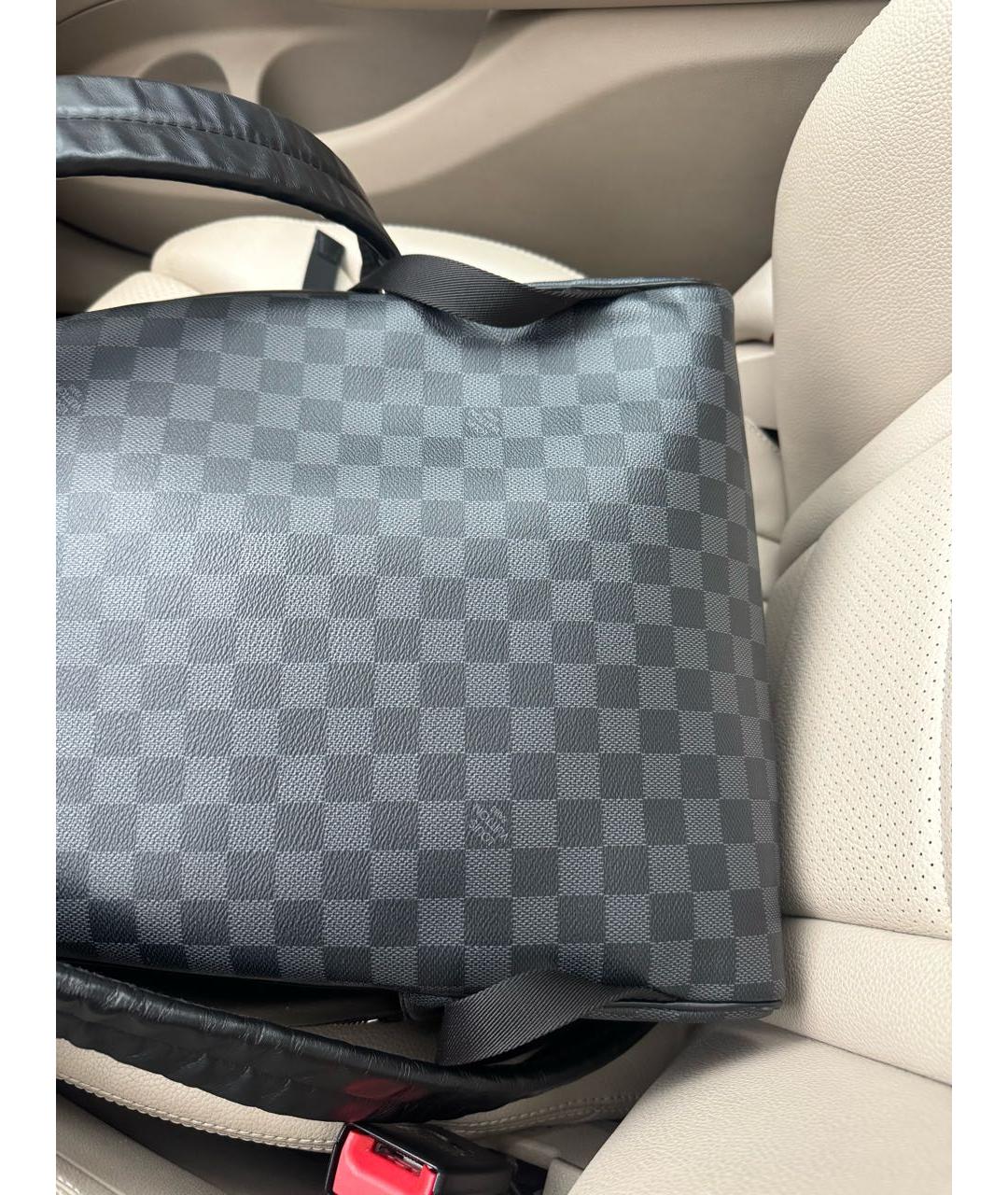 LOUIS VUITTON Черный рюкзак, фото 7