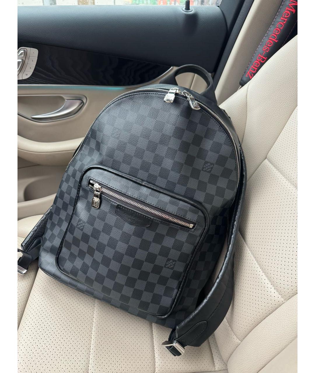 LOUIS VUITTON Черный рюкзак, фото 2