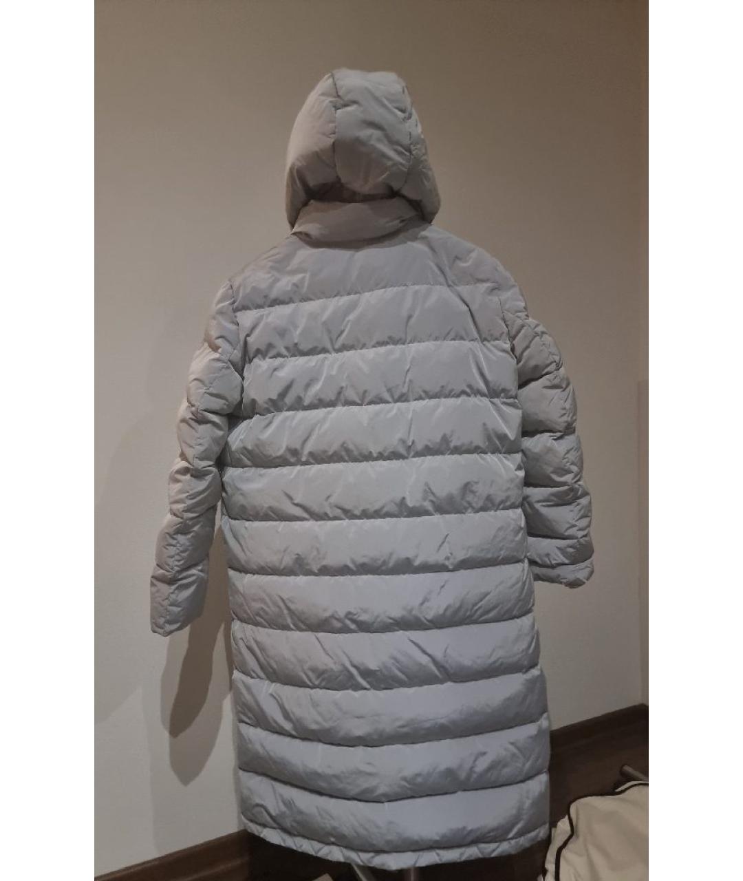 FABIANA FILIPPI Голубой полиамидовый пуховик, фото 2