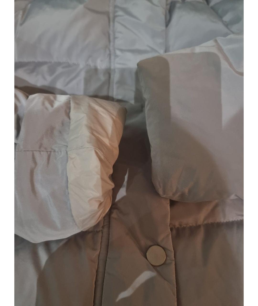 FABIANA FILIPPI Голубой полиамидовый пуховик, фото 7