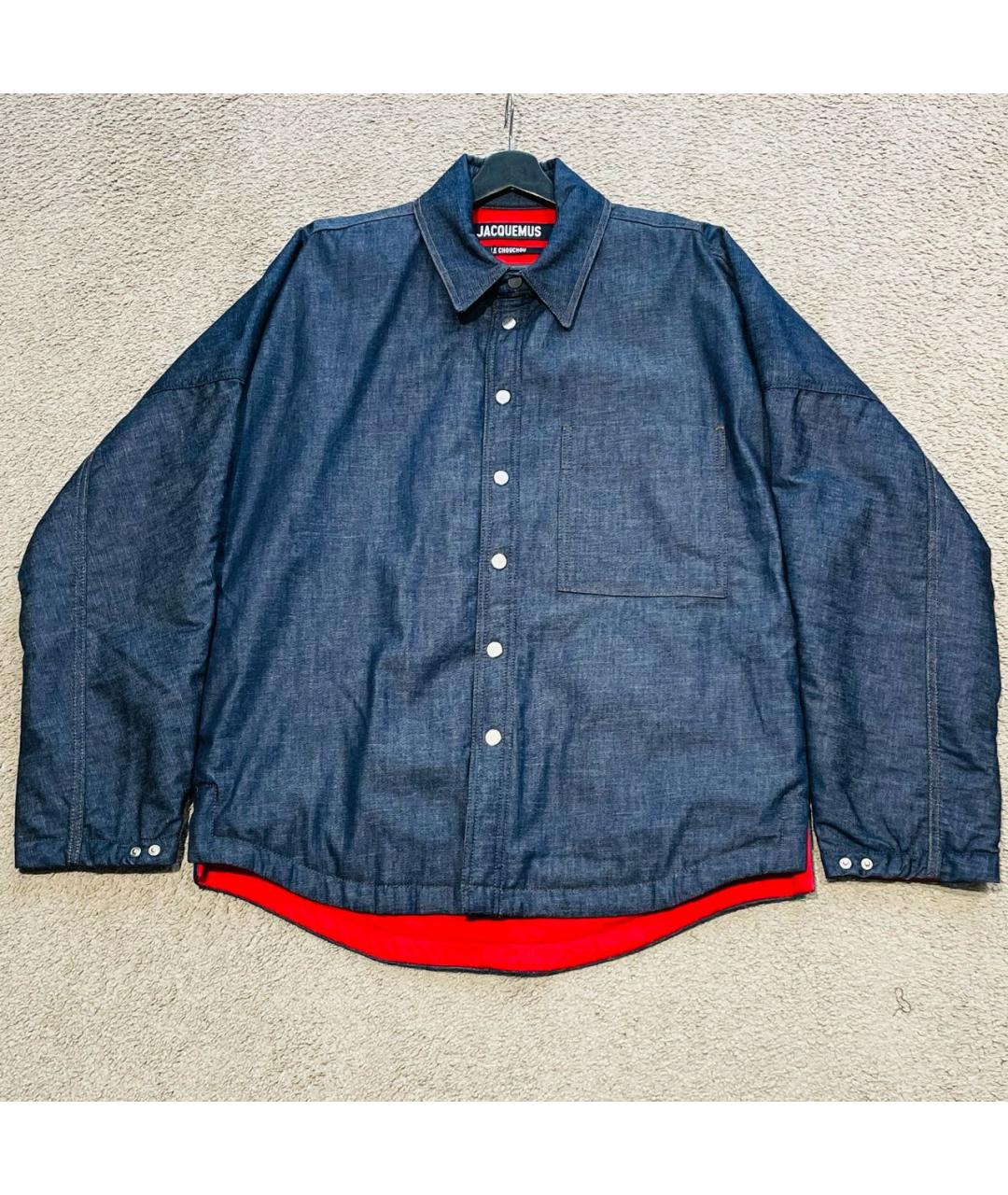 JACQUEMUS Синяя деним куртка, фото 9