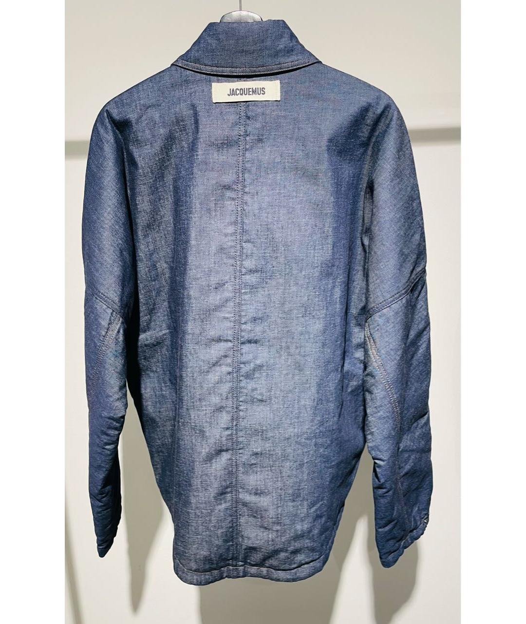 JACQUEMUS Синяя деним куртка, фото 2