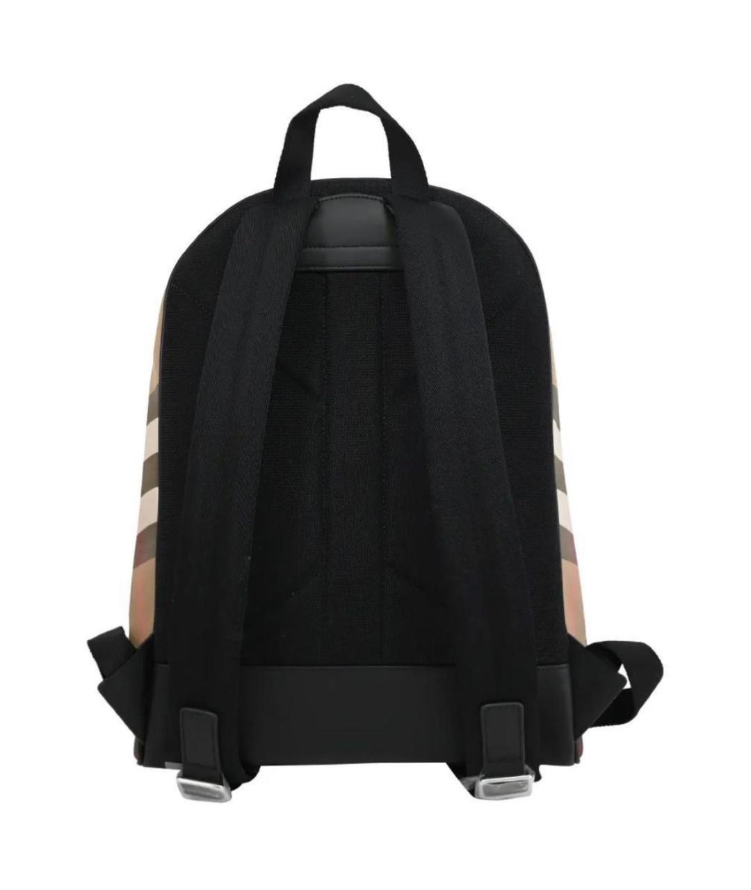BURBERRY Бежевый тканевый рюкзак, фото 3