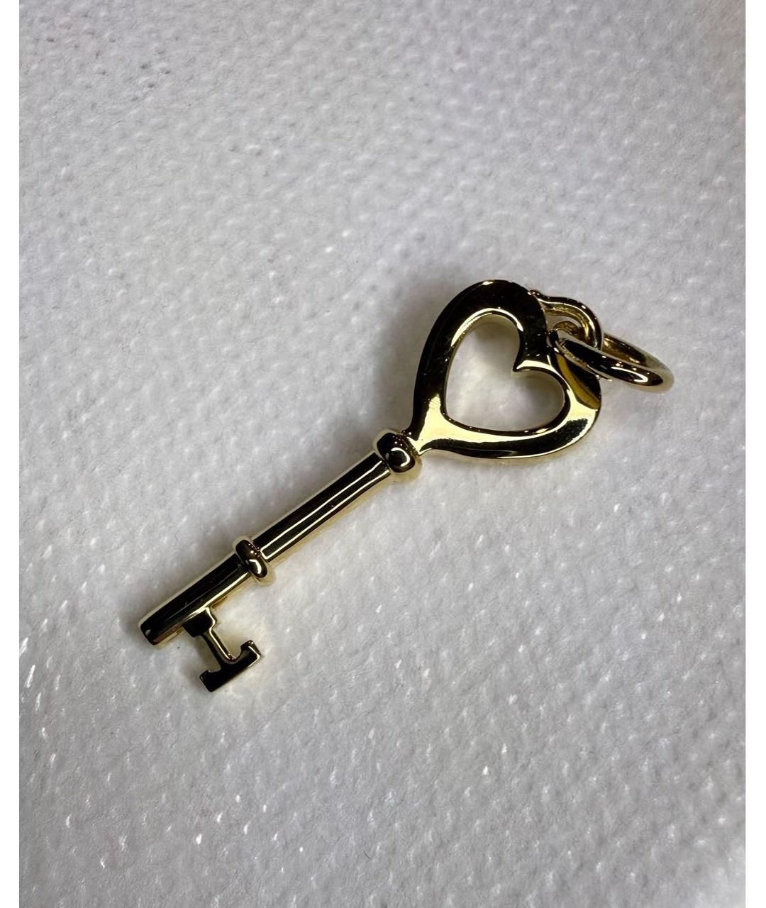 TIFFANY&CO Золотая подвеска из желтого золота, фото 3