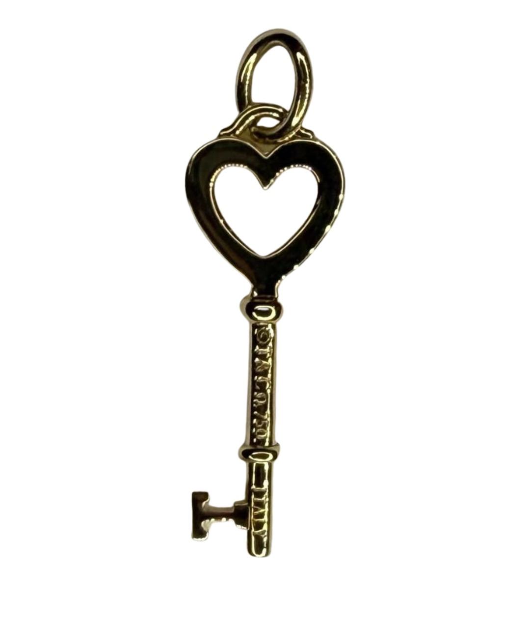 TIFFANY&CO Золотая подвеска из желтого золота, фото 1