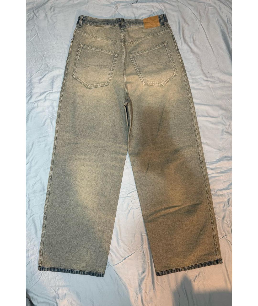 BALENCIAGA Голубые хлопковые джинсы, фото 2