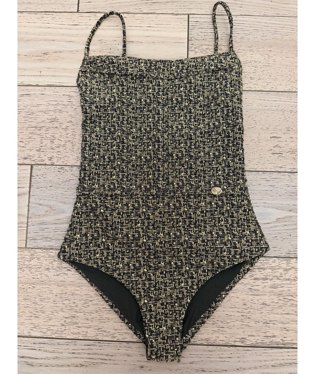 CHANEL Мульти хлопко-эластановая майка, фото 8