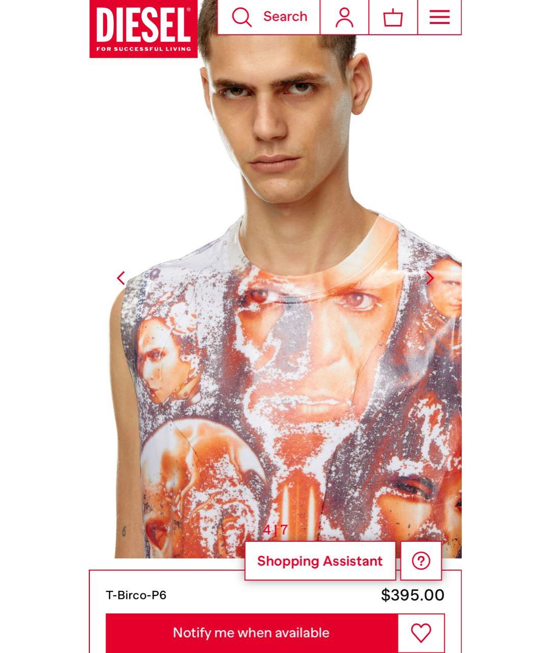 DIESEL Мульти майка, фото 5