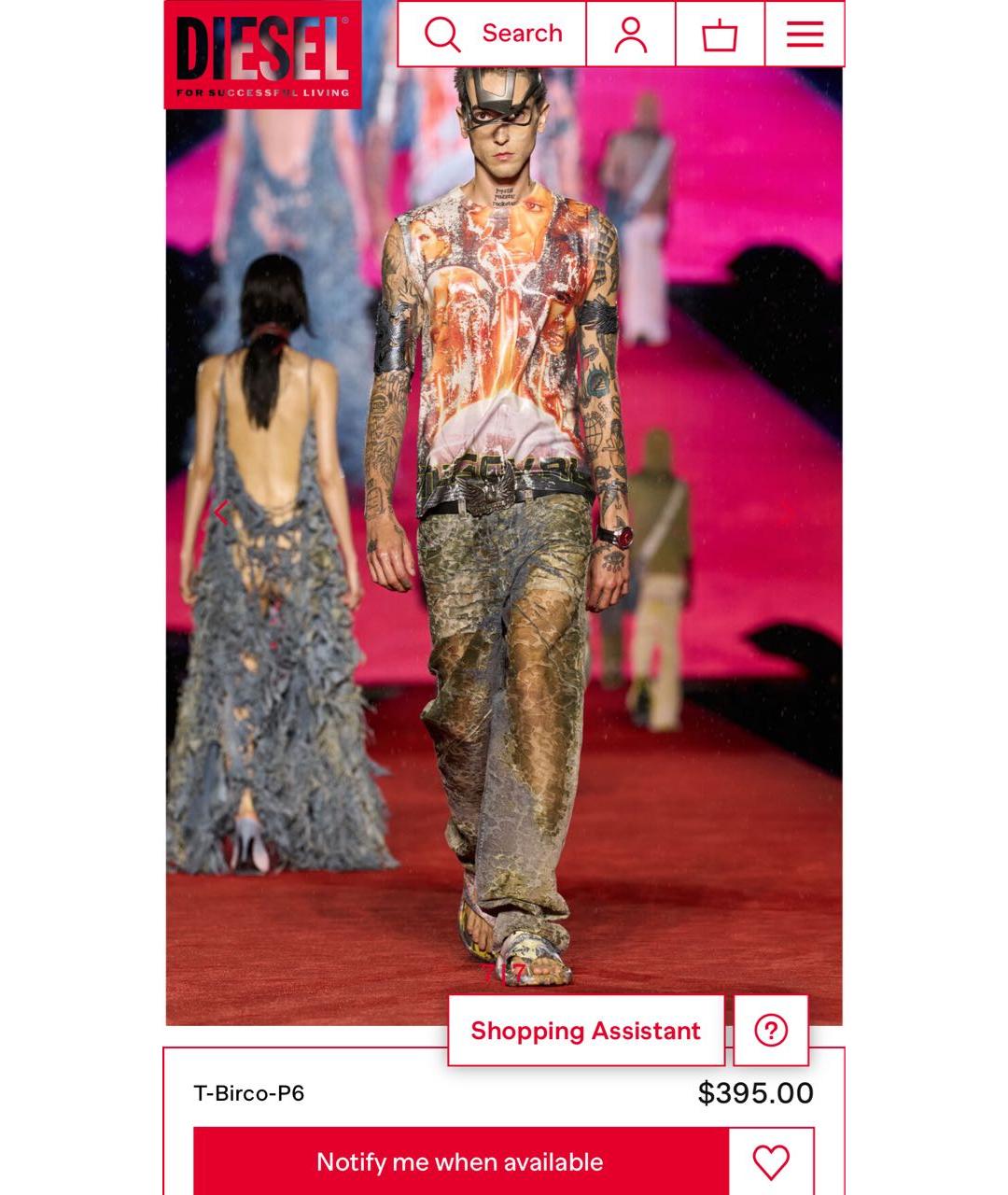 DIESEL Мульти майка, фото 2