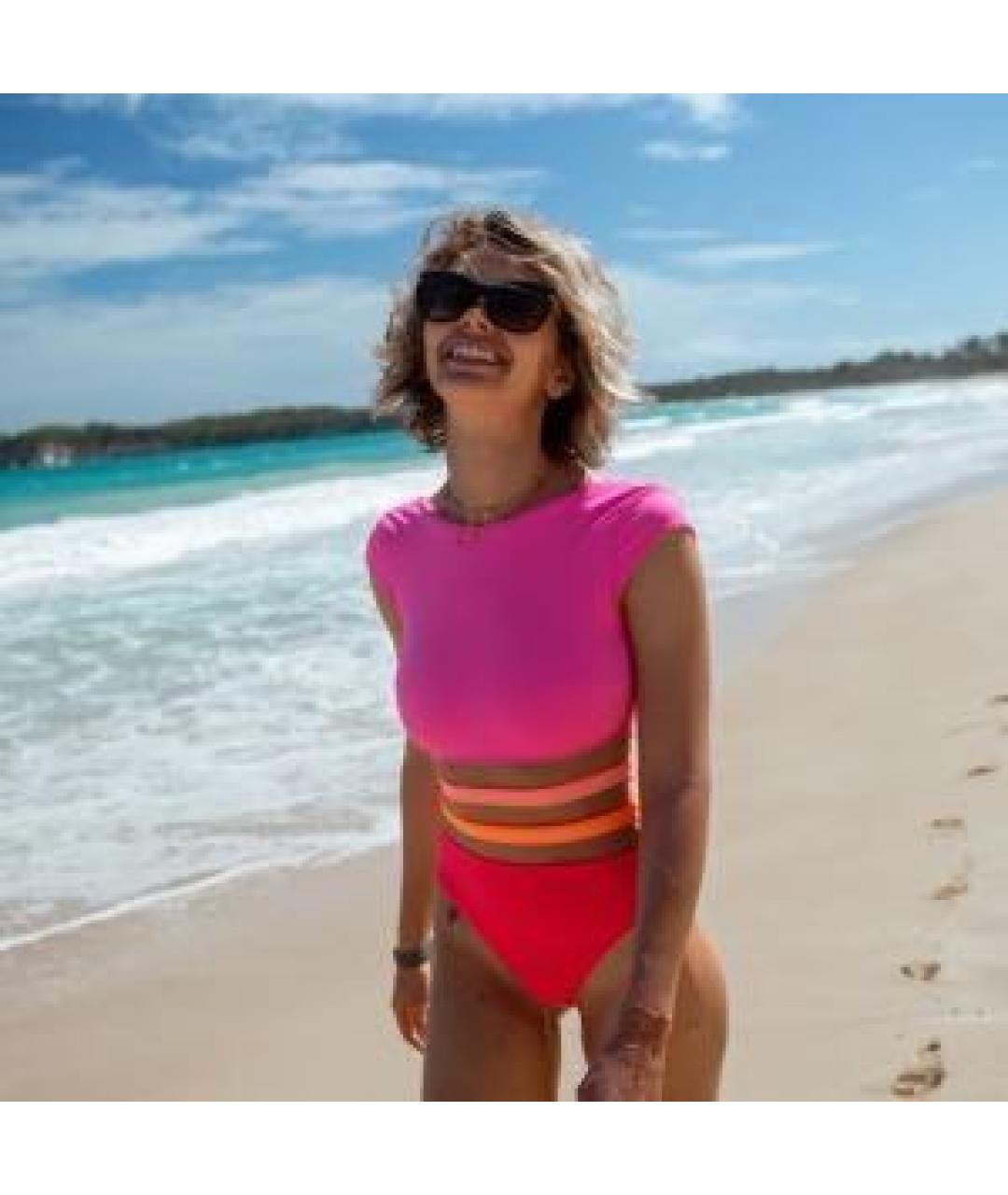 AGENT PROVOCATEUR Розовый синтетический купальник, фото 5