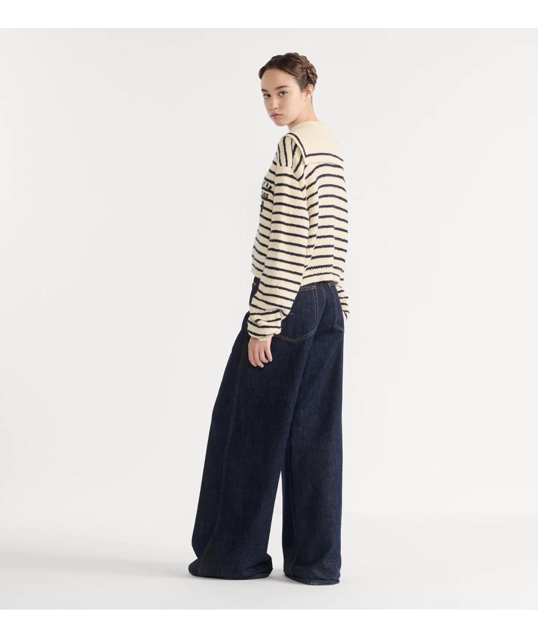 CHRISTIAN DIOR Бежевый хлопковый кардиган, фото 3