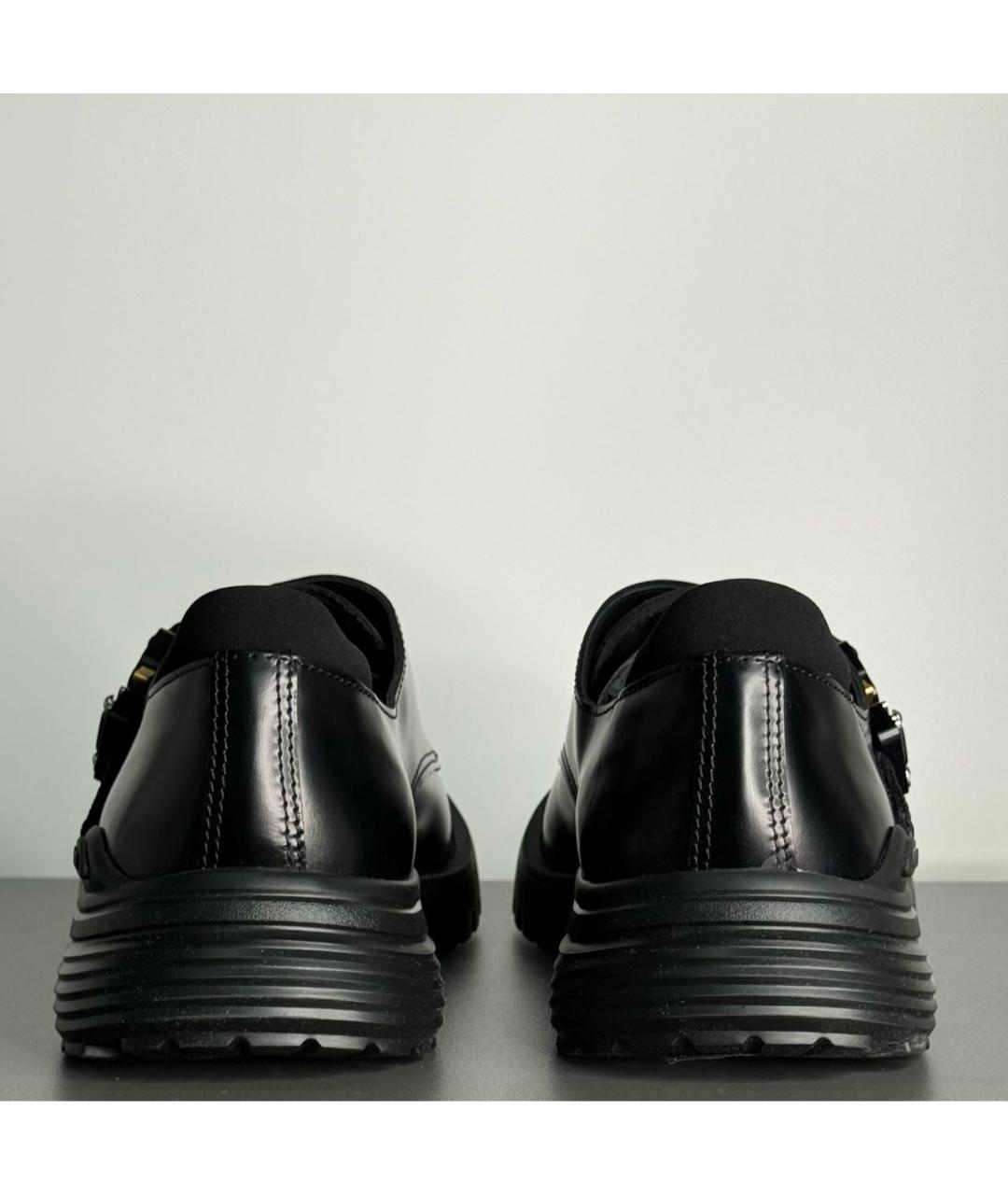 CHRISTIAN DIOR Черные кожаные туфли, фото 4