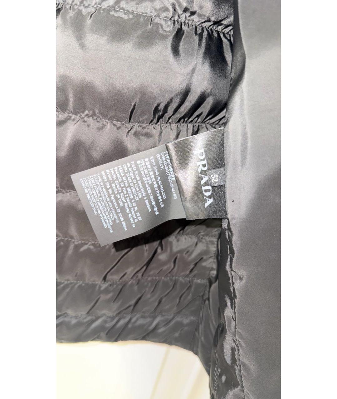 PRADA Черная куртка, фото 3