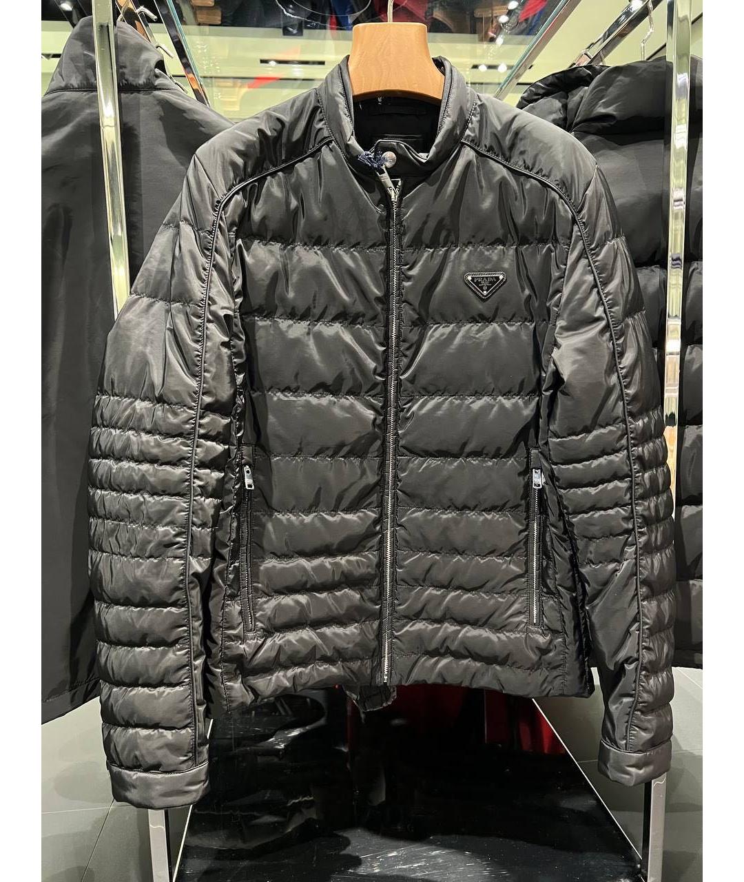 PRADA Черная куртка, фото 4