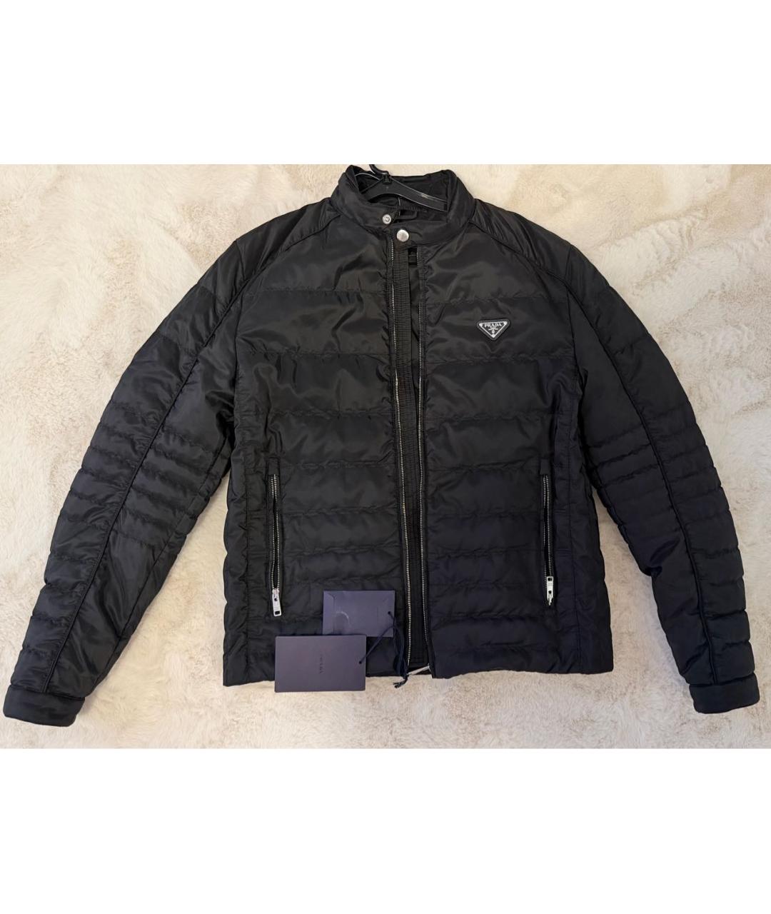 PRADA Черная куртка, фото 5