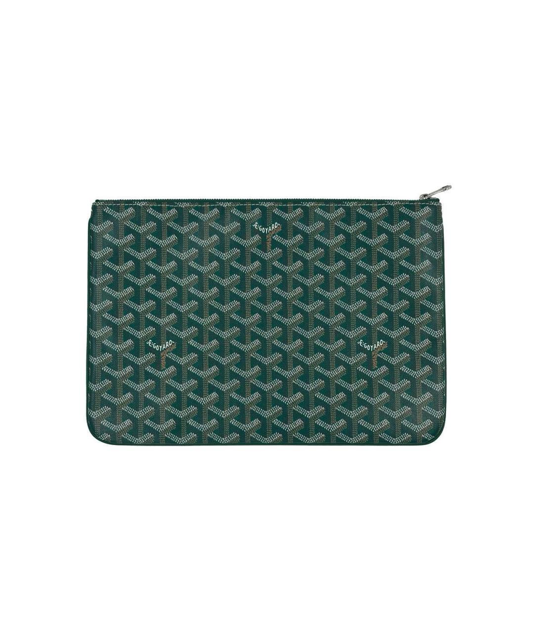 GOYARD Зеленая папка для документов, фото 3