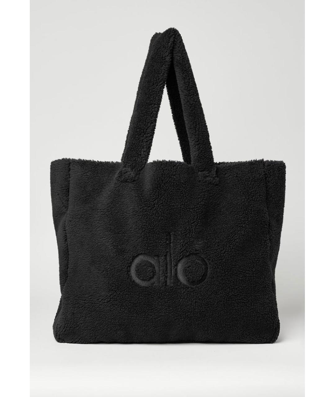 ALO YOGA Черная сумка тоут, фото 7