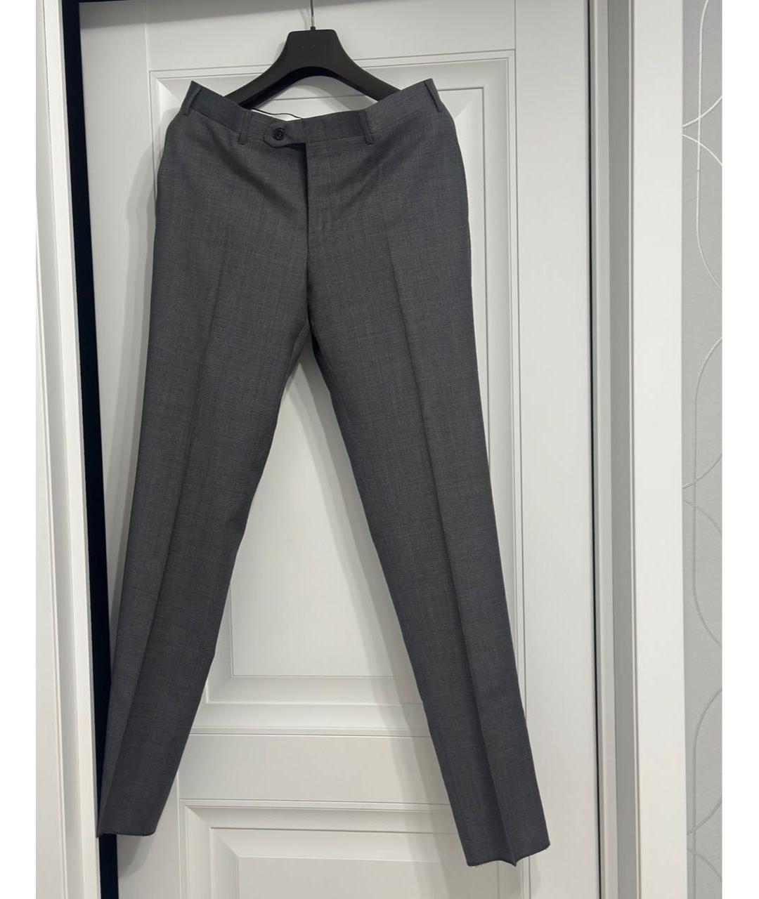 CANALI Антрацитовый классический костюм, фото 3