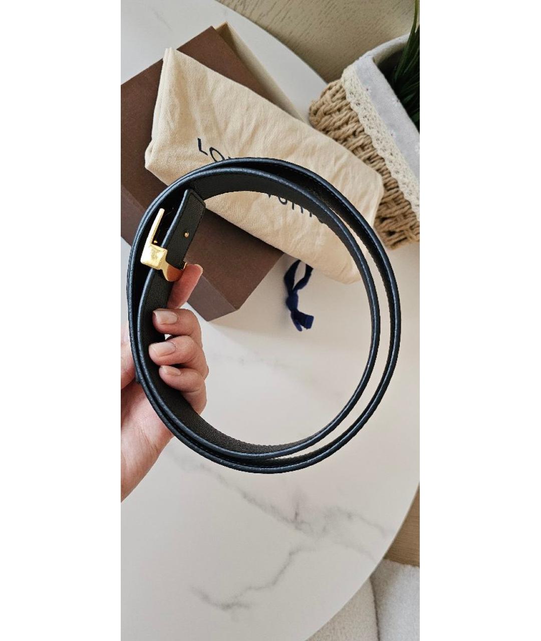 LOUIS VUITTON Коричневый ремень, фото 4