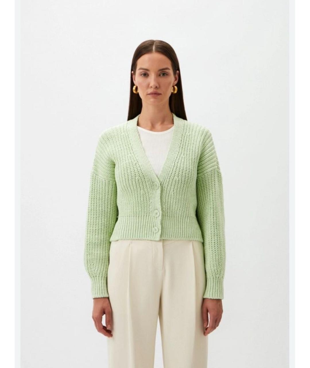IRO Салатовый полиэстеровый кардиган, фото 3