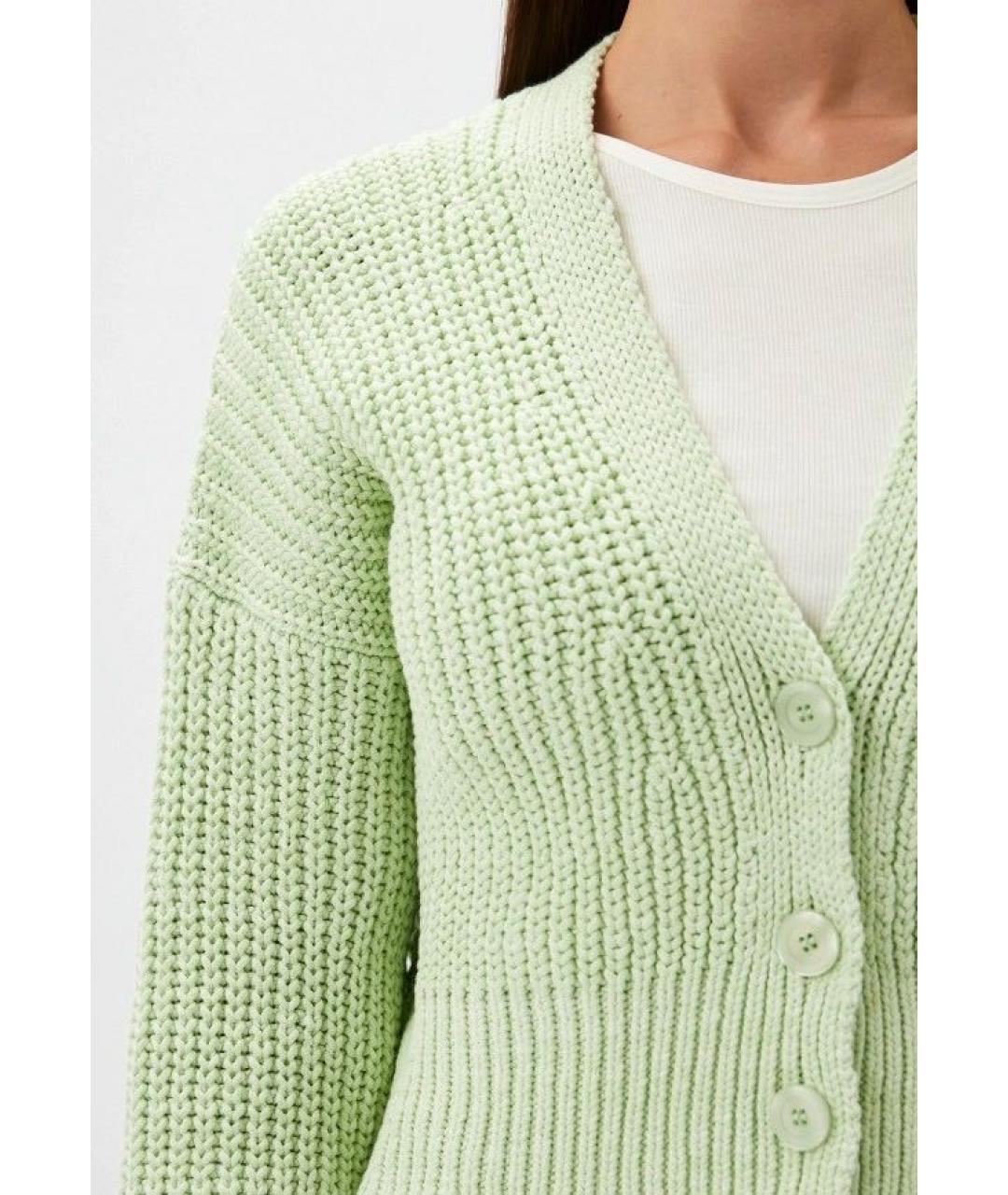 IRO Салатовый полиэстеровый кардиган, фото 5