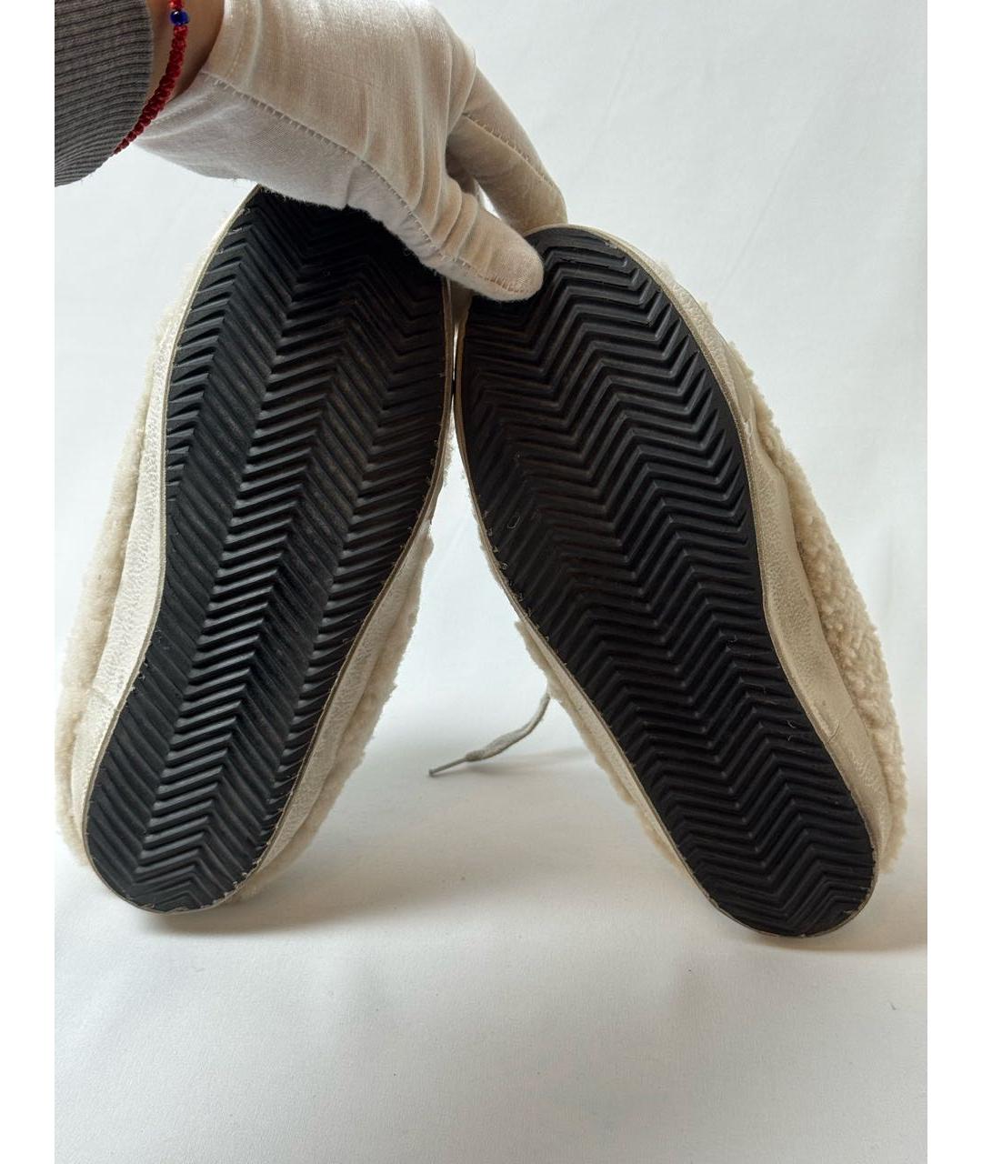 GOLDEN GOOSE DELUXE BRAND Бежевые кеды, фото 7