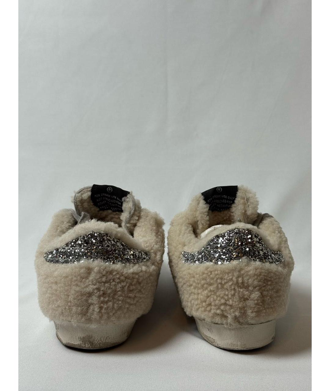 GOLDEN GOOSE DELUXE BRAND Бежевые кеды, фото 6