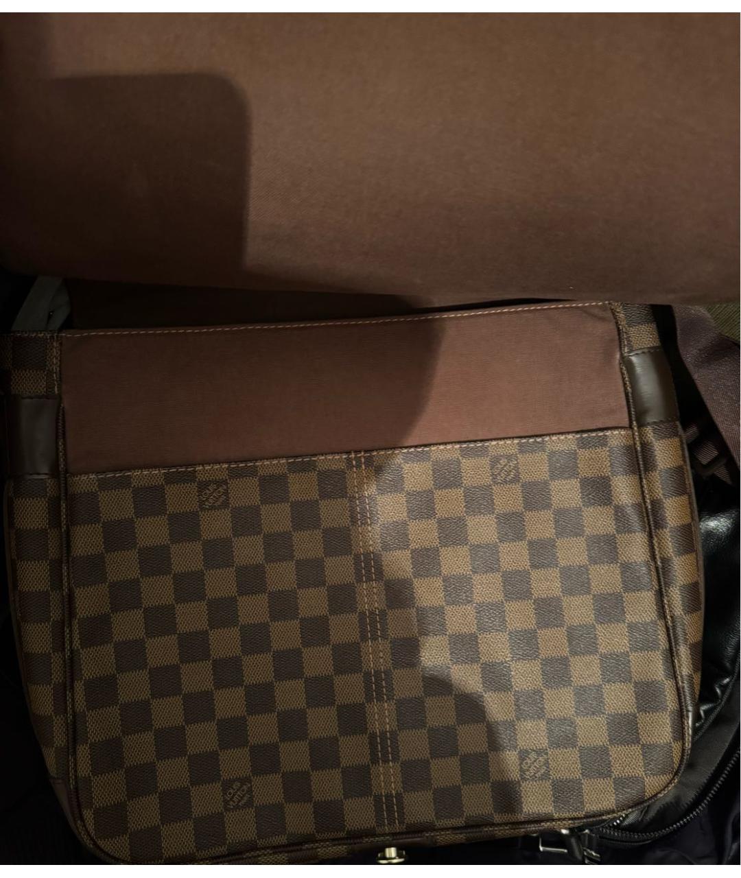 LOUIS VUITTON Коричневая сумка на плечо, фото 3