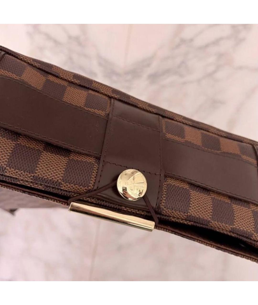 LOUIS VUITTON Коричневая сумка на плечо, фото 4