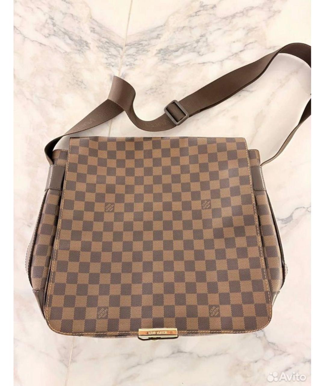 LOUIS VUITTON Коричневая сумка на плечо, фото 7