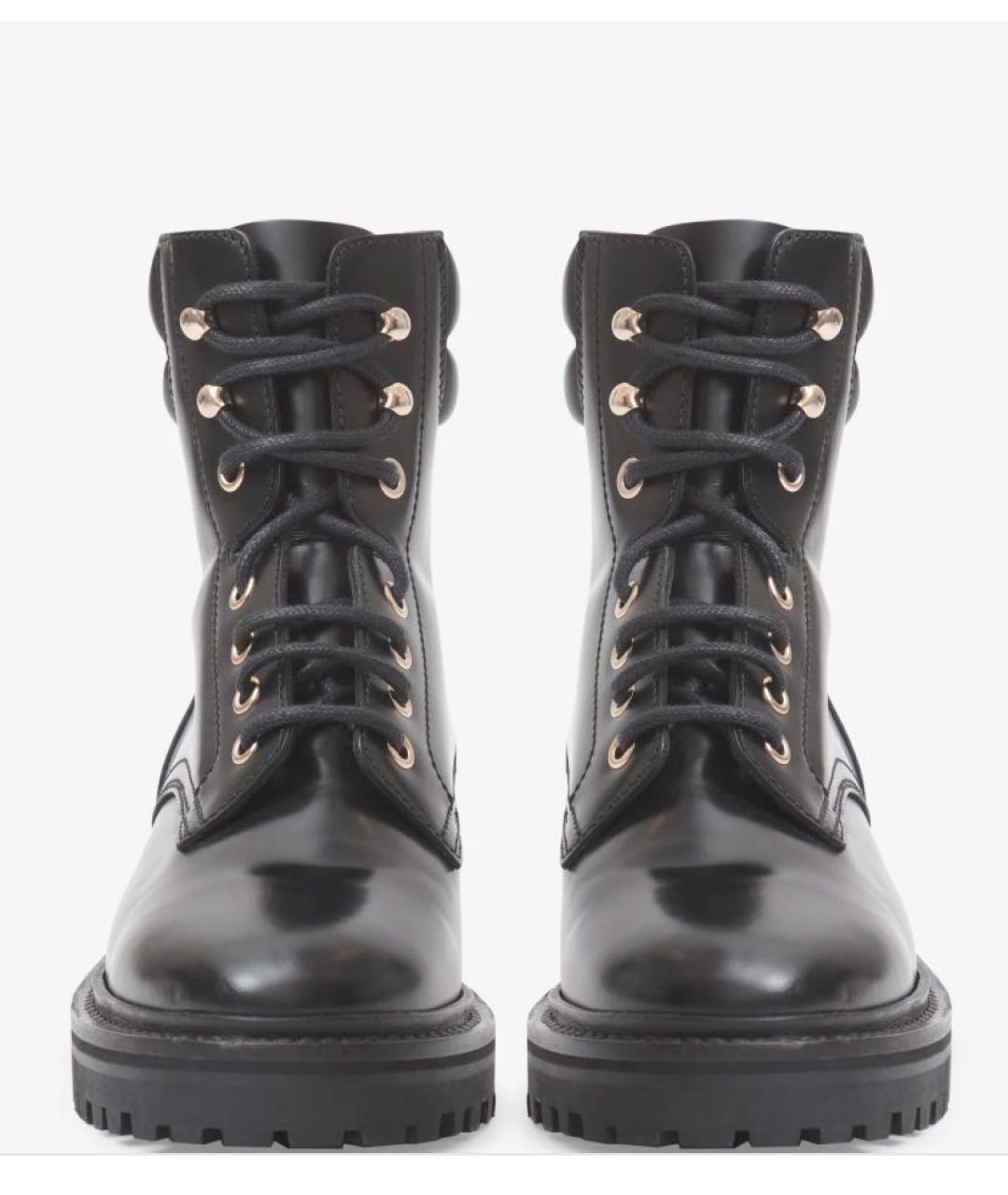 ISABEL MARANT Черные кожаные ботинки, фото 2