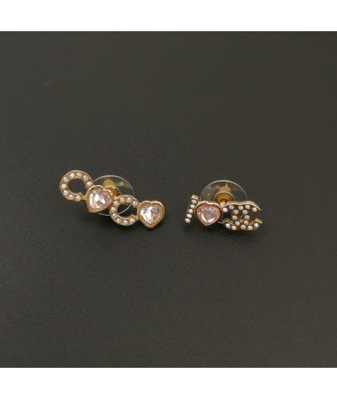 CHANEL Золотые серьги, фото 5