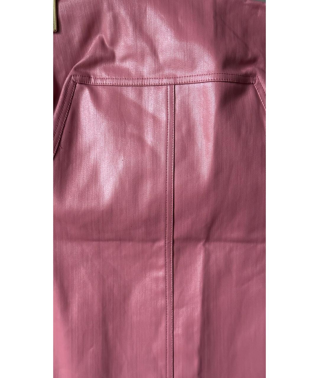 RICK OWENS Розовый хлопковый корсет, фото 5