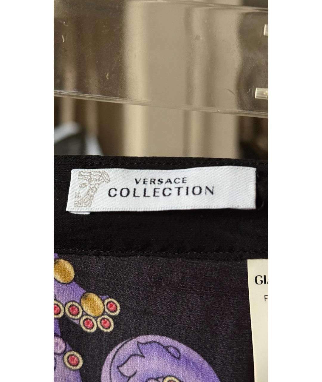 VERSACE Мульти юбка мини, фото 3