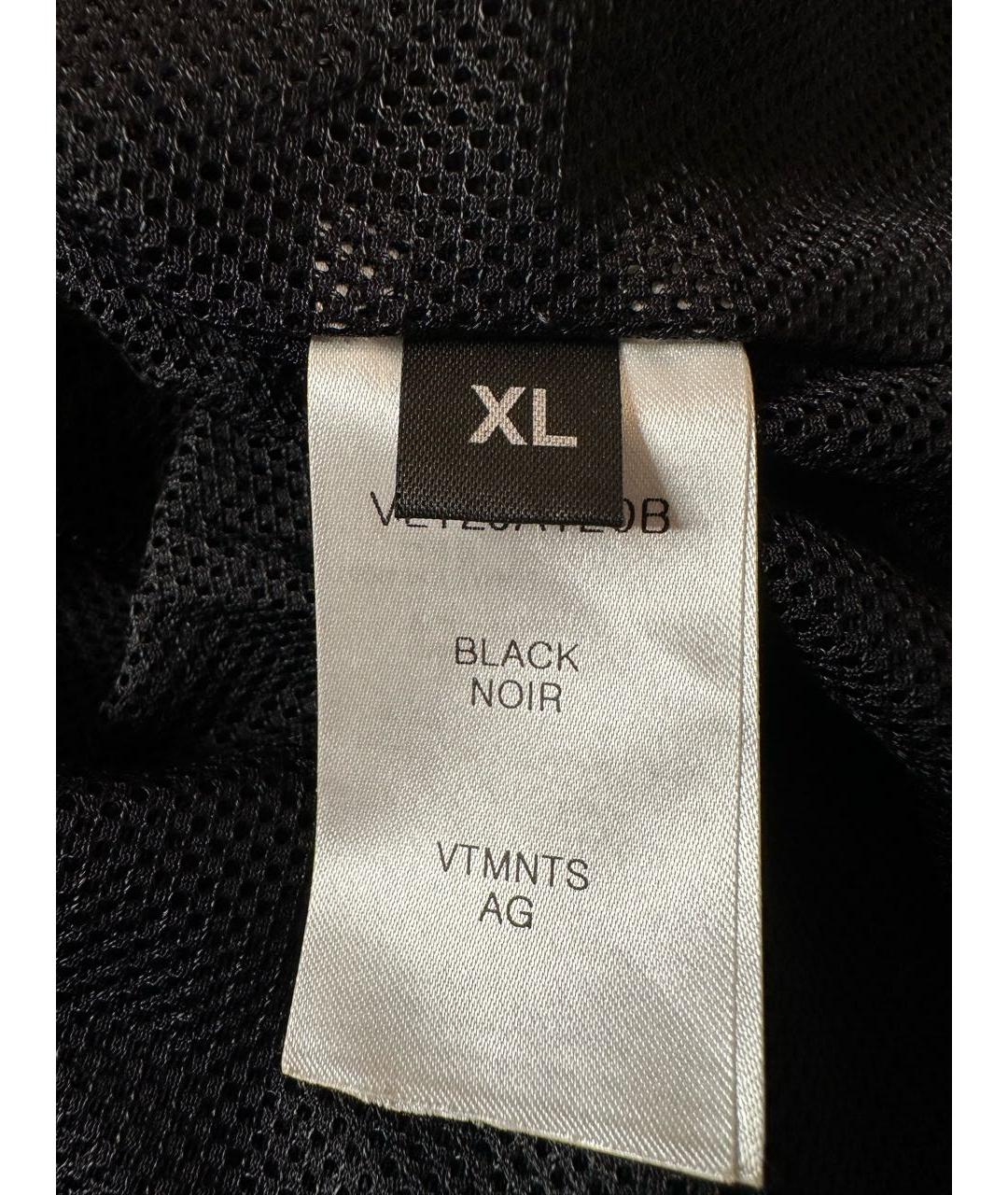 VETEMENTS Черная куртка, фото 5