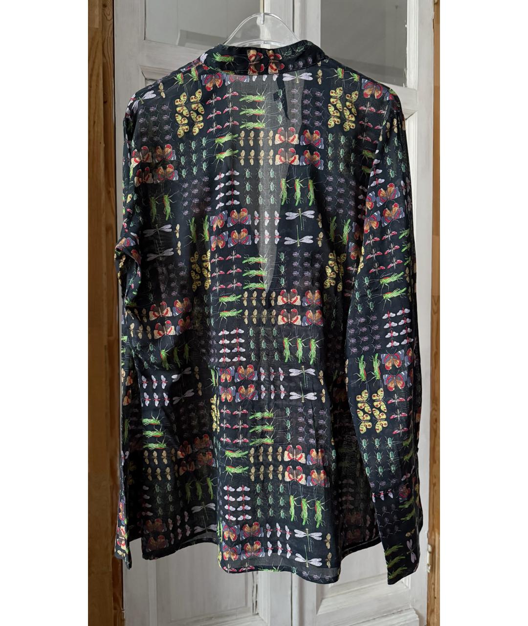 GUCCI Черная хлопковая рубашка, фото 2