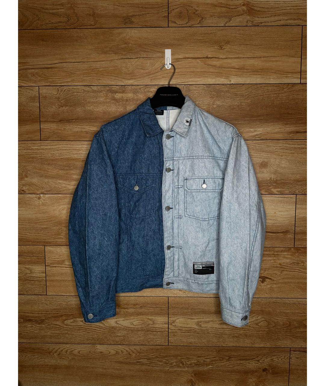 MAISON MIHARA YASUHIRO Синяя деним куртка, фото 6