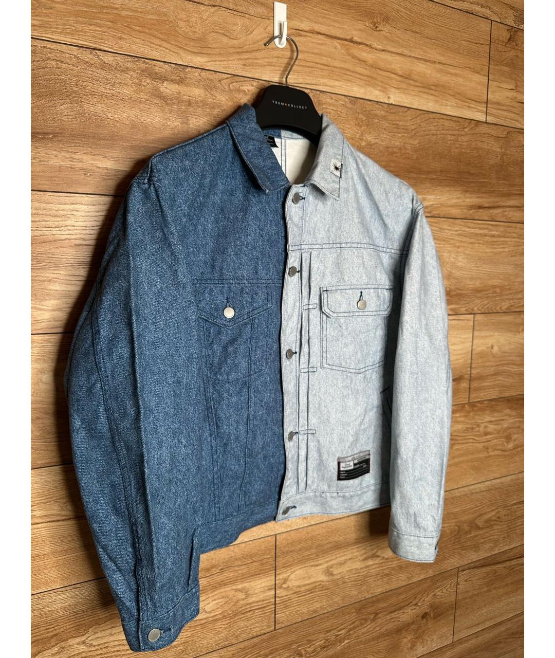 MAISON MIHARA YASUHIRO Синяя деним куртка, фото 3