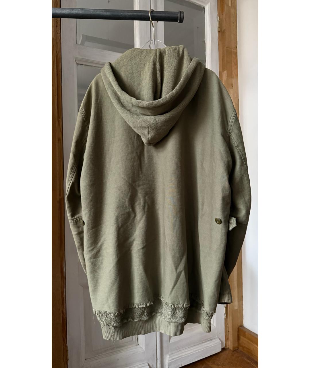 R13 Хаки хлопковая парка, фото 2