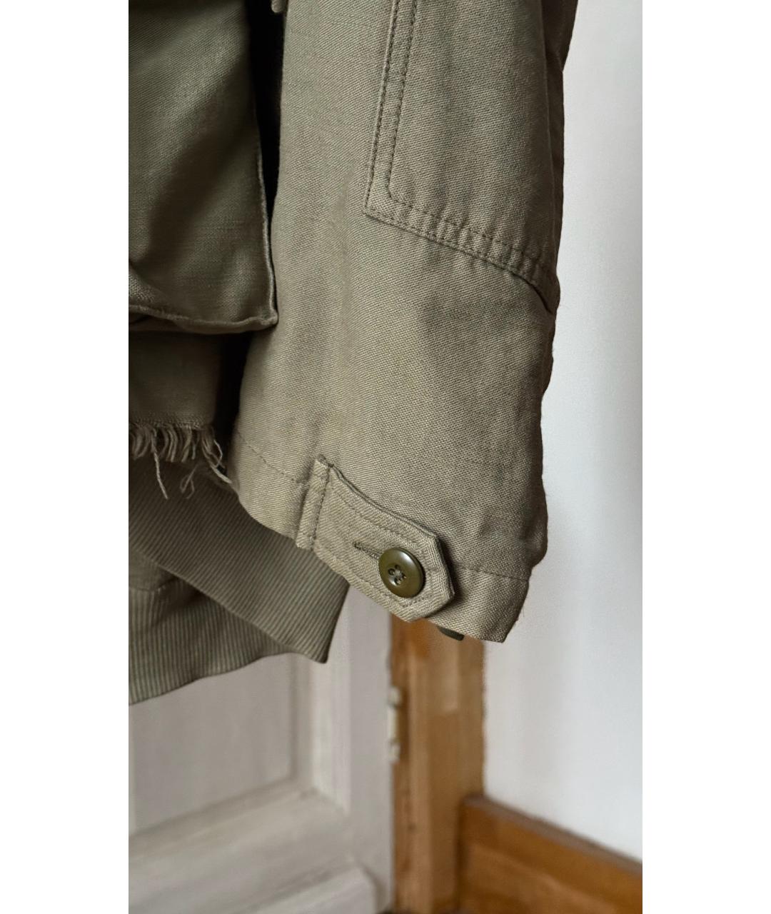 R13 Хаки хлопковая парка, фото 4