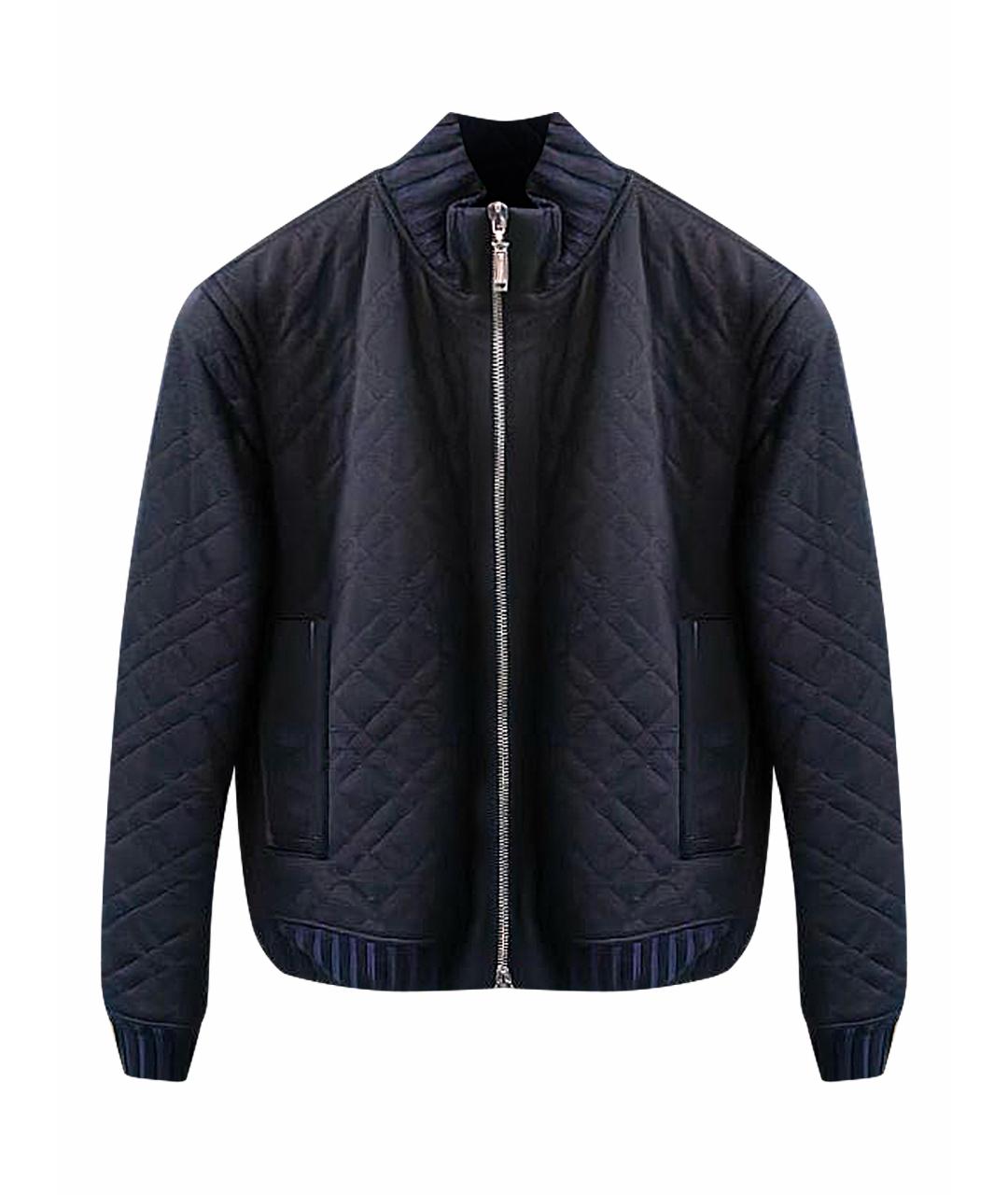 MASSIMO SFORZA Темно-синяя кашемировая куртка, фото 1