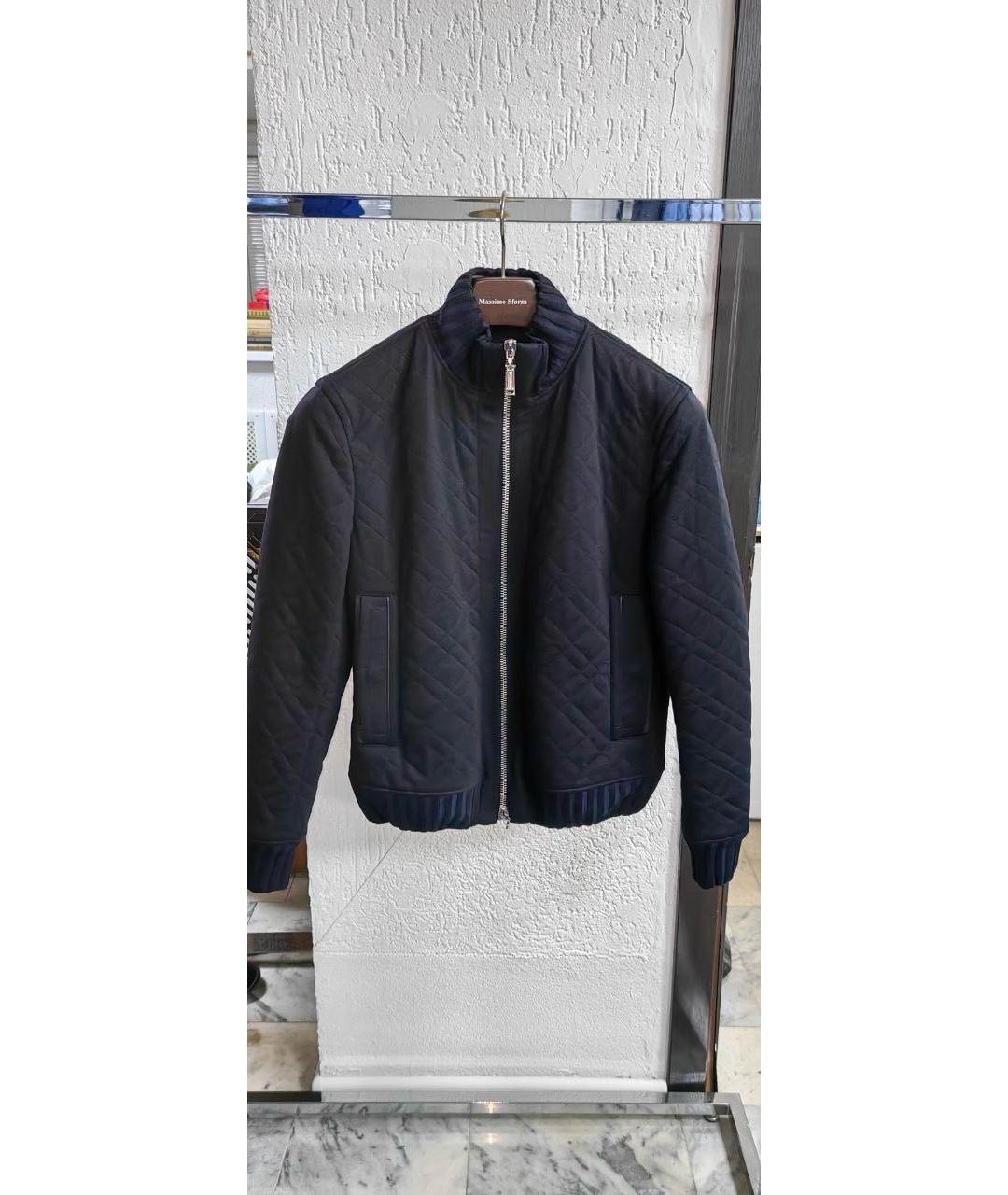 MASSIMO SFORZA Темно-синяя кашемировая куртка, фото 5