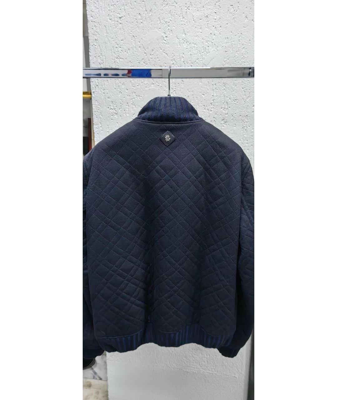 MASSIMO SFORZA Темно-синяя кашемировая куртка, фото 3