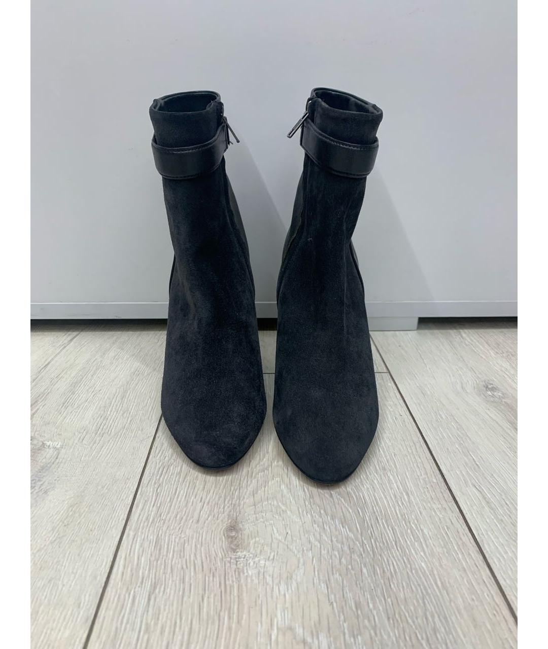 ISABEL MARANT Черные замшевые полусапоги, фото 6